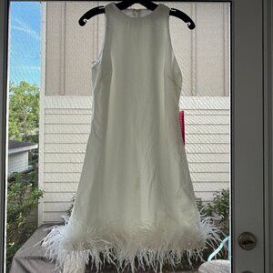 Ieena for Mac Duggal, White Bridal Dress, Size 2, Brand New